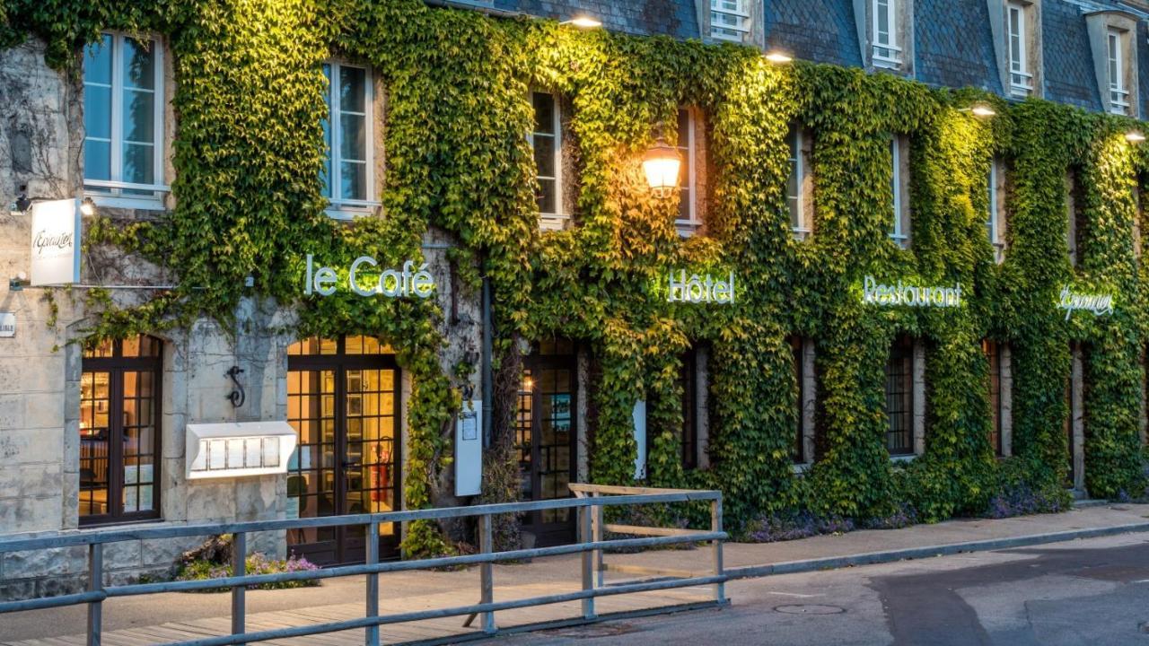 Hotel Restaurant L'Epicurien Valognes Bagian luar foto